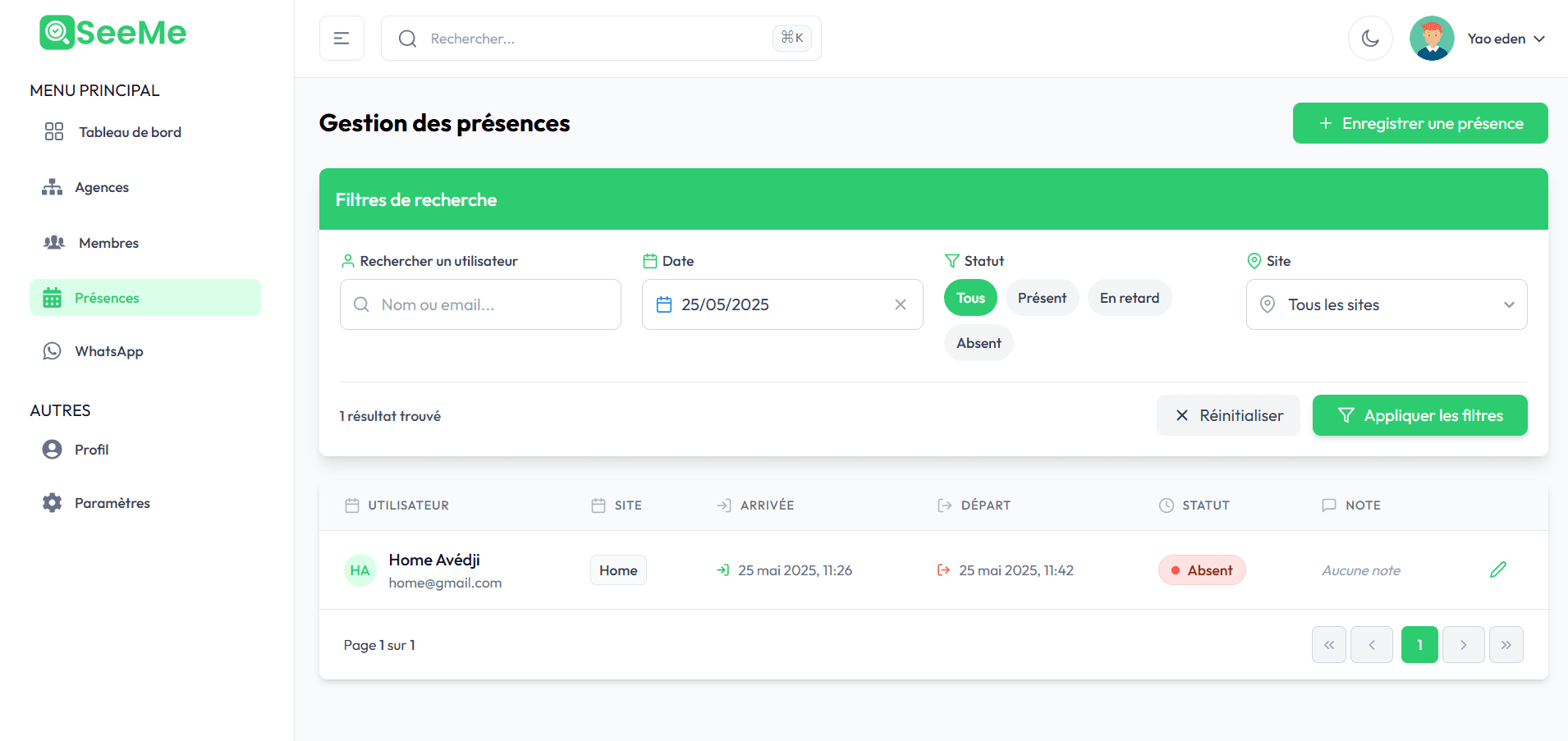Dashboard preview